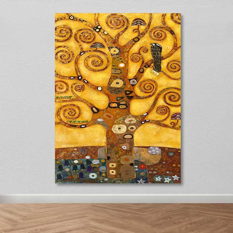 Quadro Decorativo em Canvas Multicolor 100x140 cm com Moldura de Madeira (3–4 cm)