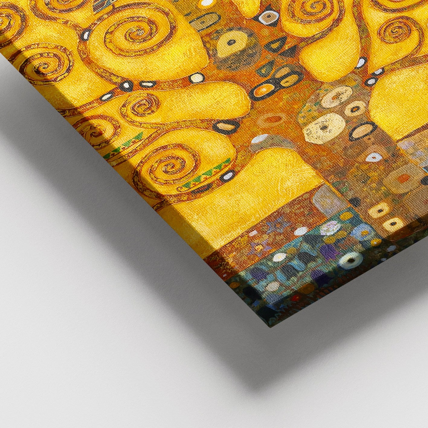 Quadro Decorativo em Canvas Multicolor 100x140 cm com Moldura de Madeira (3–4 cm)