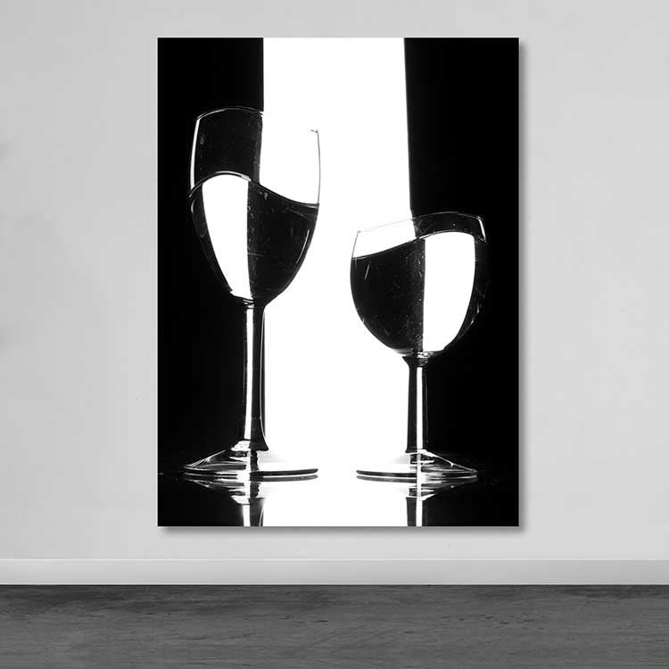 Tela Decorativa Multicolor 100x140 cm com Moldura de Madeira (100% Canvas) | Ref. DEV03612100140