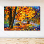 Quadro em Tela Decorativa Multicolor 100x140 cm | Canvas 100% | Moldura de Madeira 3–4 cm