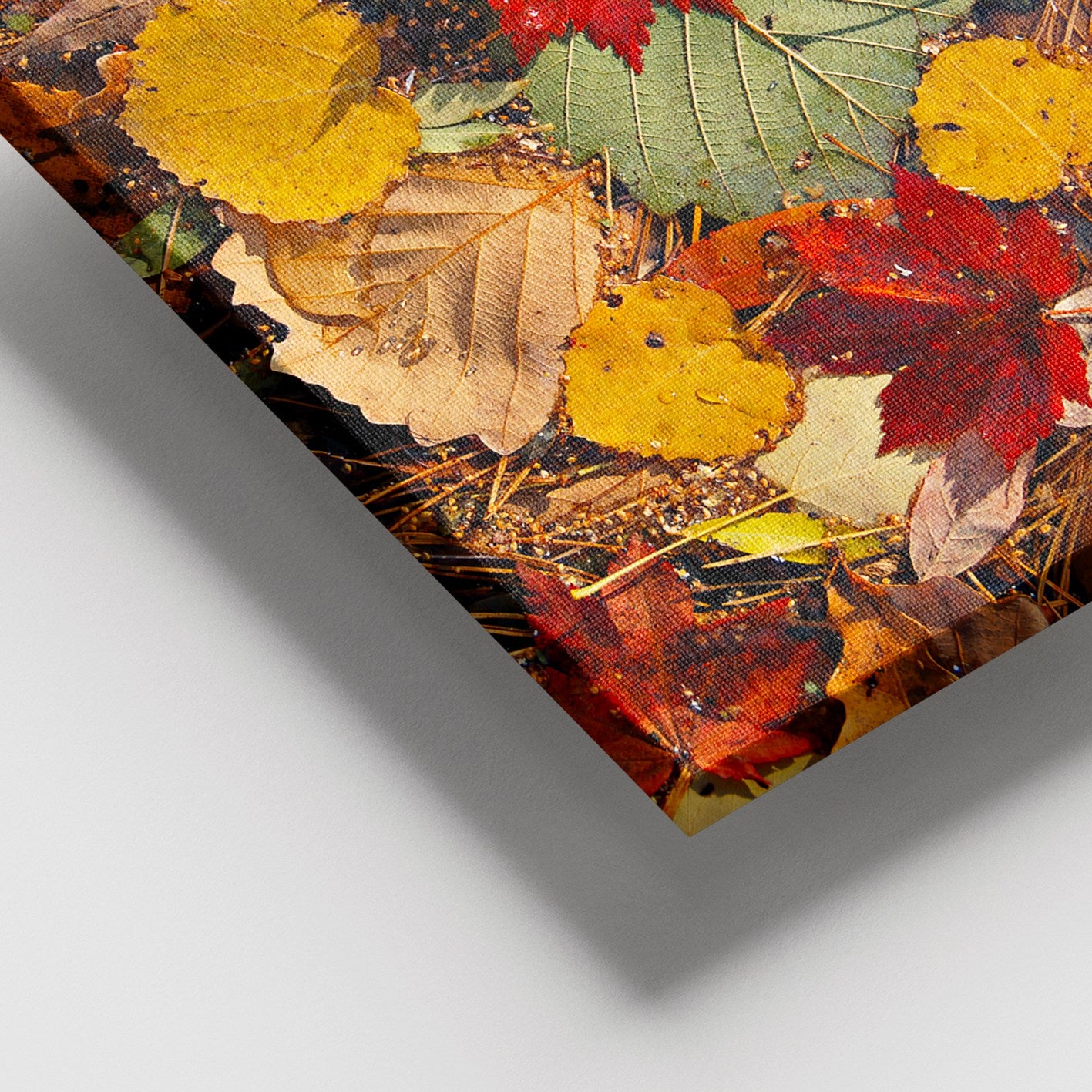 Tela Decorativa em Lona 100% Multicolor 100 x 140 cm com Moldura de Madeira (3–4 cm)