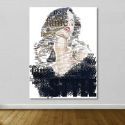 Quadro em Tela Multicolor 100x140 cm – Canvas 100% com Moldura de Madeira (3–4 cm)