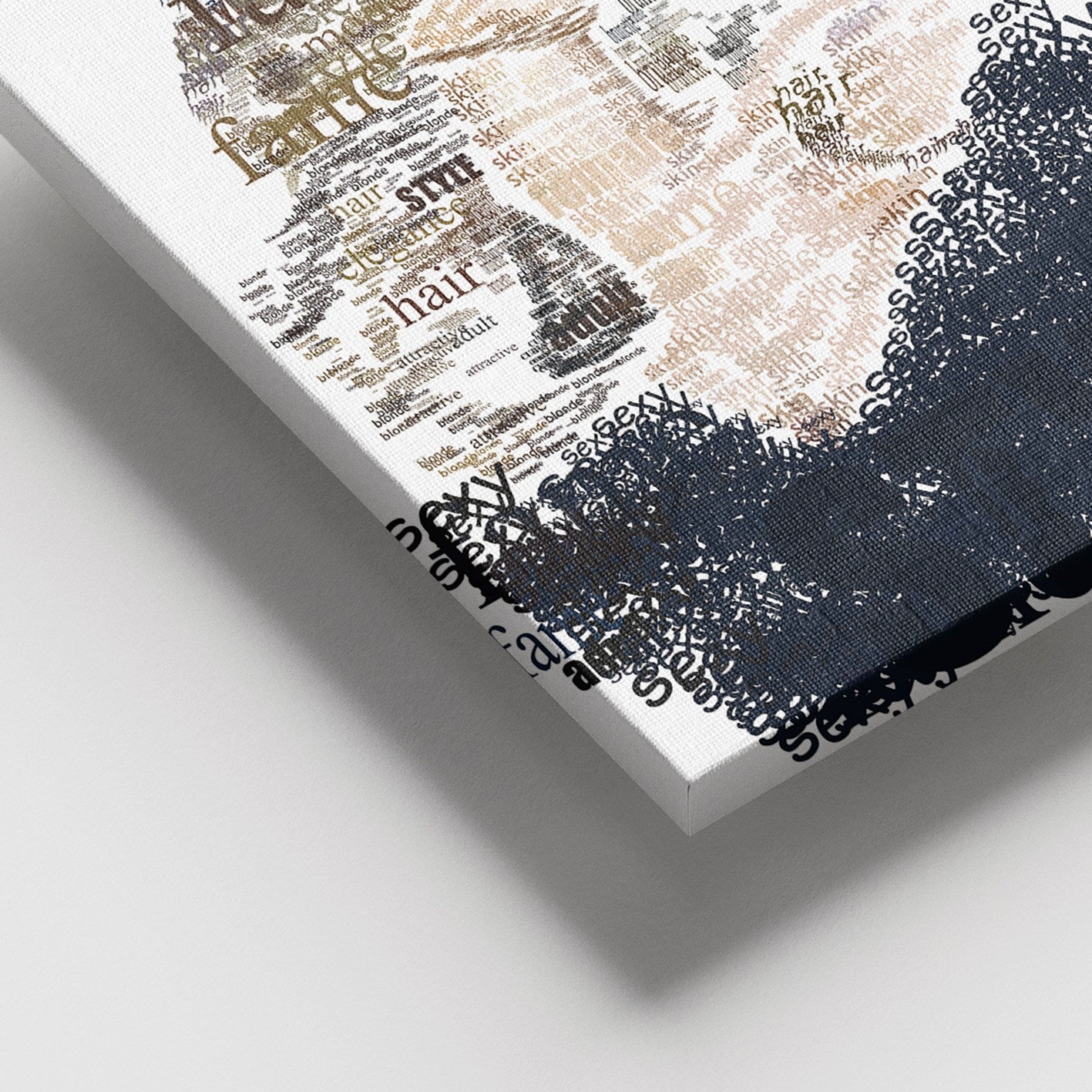 Quadro em Tela Multicolor 100x140 cm – Canvas 100% com Moldura de Madeira (3–4 cm)