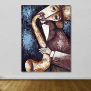 Quadro em Tela Decorativa Multicolor 100x140 cm – 100% Canvas com Moldura de Madeira (3–4 cm)