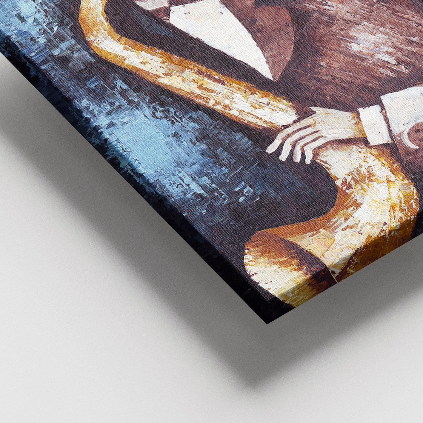 Quadro em Tela Decorativa Multicolor 100x140 cm – 100% Canvas com Moldura de Madeira (3–4 cm)