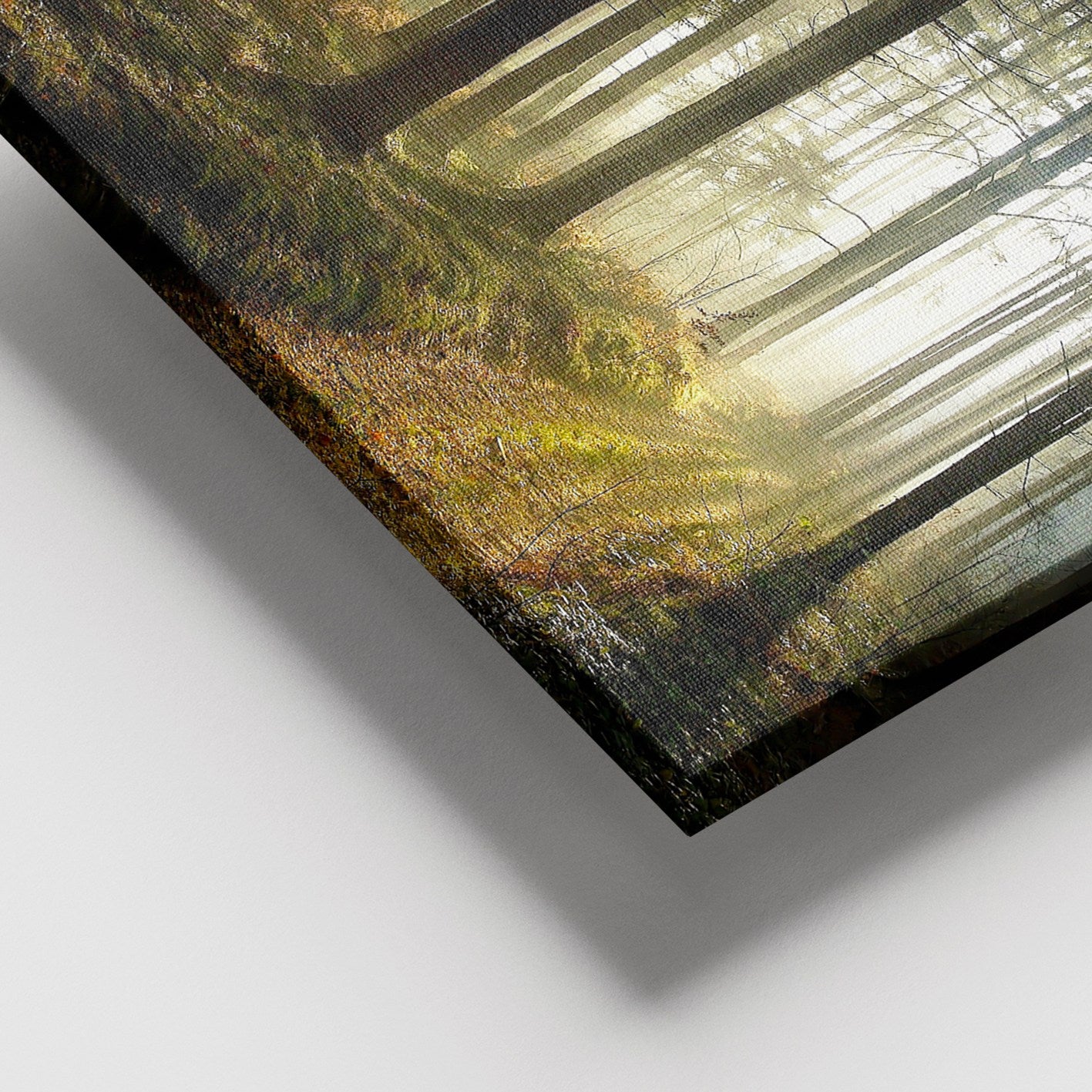 Quadro em Tela Decorativa Multicolor 100x140 cm com Moldura de Madeira (3–4 cm) – 100% Canvas