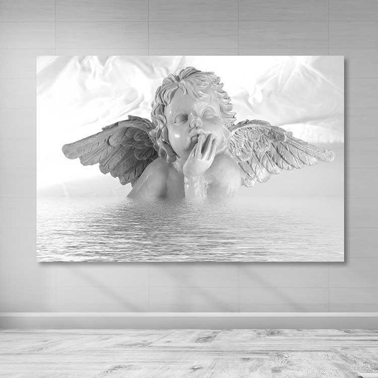 Quadro em Tela Decorativa Multicolor 100x140 cm | 100% Canvas com Moldura de Madeira 3-4 cm