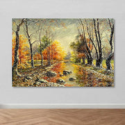 Tela Decorativa Multicolor 100x140 cm – 100% Canvas com Moldura de Madeira (3–4 cm)