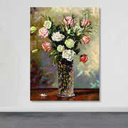 Tela Decorativa Multicolor em Canvas 100% com Moldura de Madeira (3–4 cm), 100x140 cm