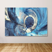 Quadro Tela Decorativa Multicolor em Canvas 100x140 cm com Moldura de Madeira (3–4 cm)