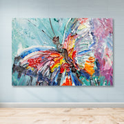 Quadro Decorativo em Tela Multicolor 100x140 cm | 100% Tela, Moldura de Madeira 3–4 cm