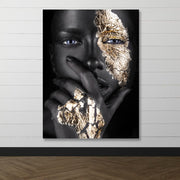 Tela Decorativa Multicolor DEV6700 100x140 cm com Moldura de Madeira (3–4 cm) – 100% Canvas