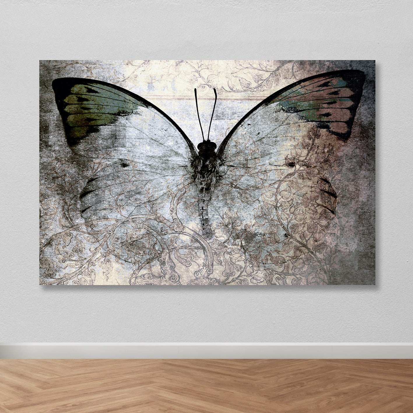 Quadro em Tela Decorativa Multicolor 100x140 cm, 100% Canvas com Moldura de Madeira (3–4 cm) – DEV6705 (205DNT2685)