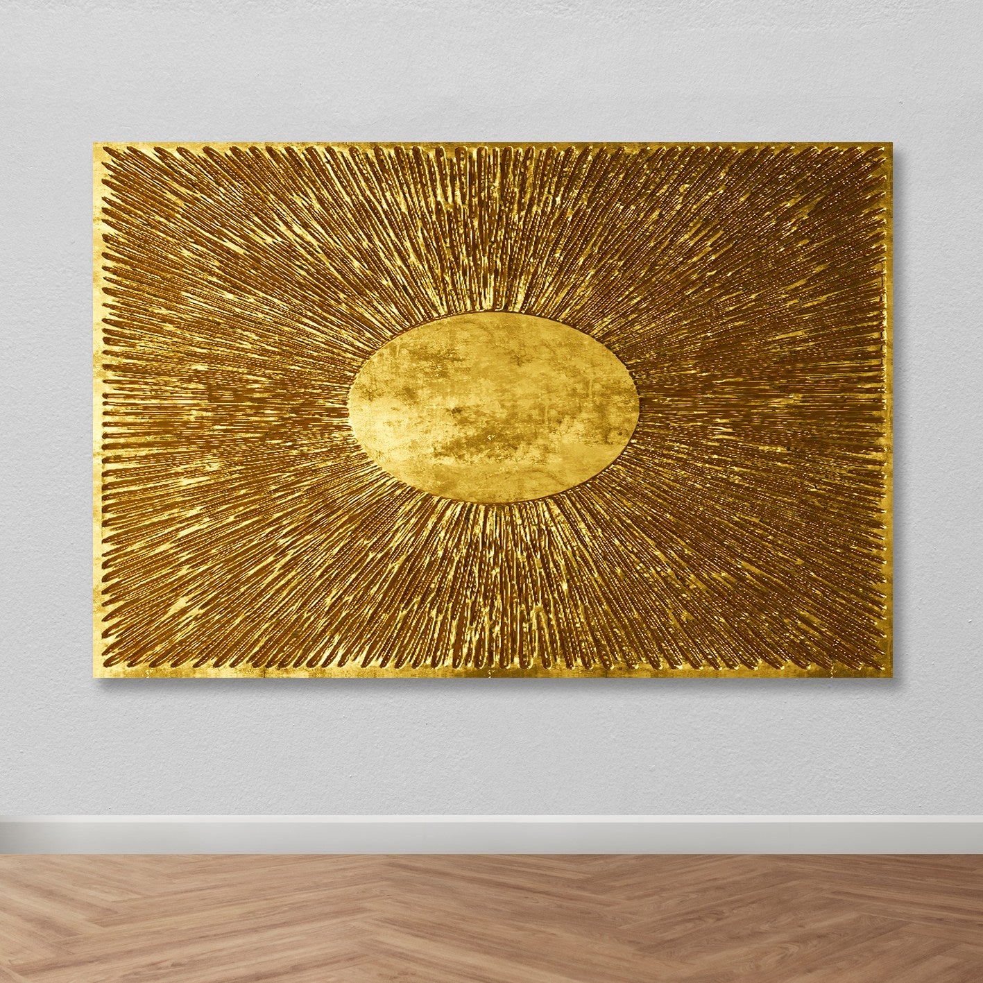 Quadro Decorativo em Tela 100% Canvas Multicolor 100x140 cm com Moldura 100% Madeira (3–4 cm) – DEV6708