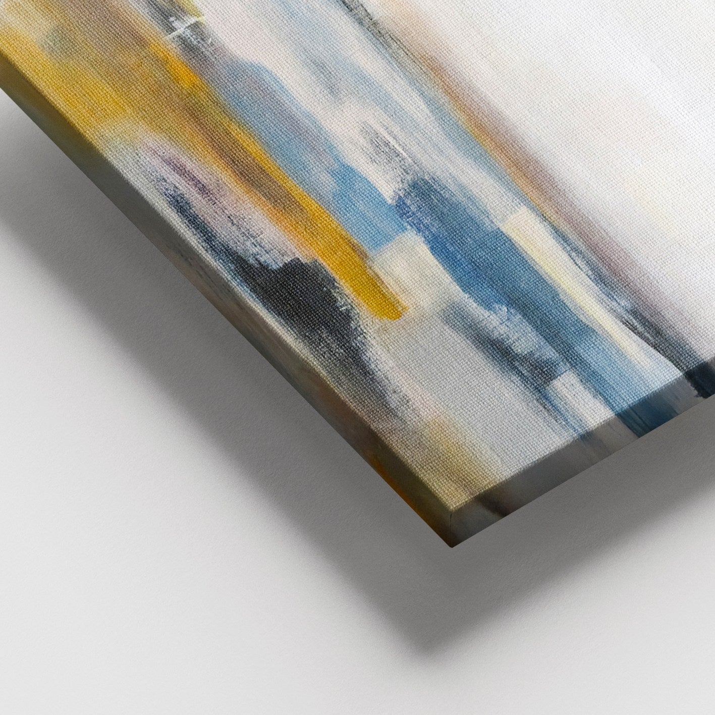 Tela Decorativa Multicolor 100x140 cm com Moldura de Madeira (100% Tela)