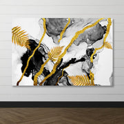 Quadro Decorativo em Tela 100% Canvas Multicolorido 100x140 cm com Moldura de Madeira (3–4 cm) – DEV6710