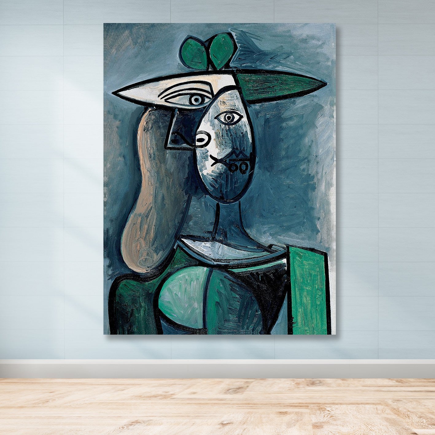 Tela Decorativa Multicolor 100x140 cm com Moldura em Madeira (3–4 cm) – 100% Canvas | DEV6719