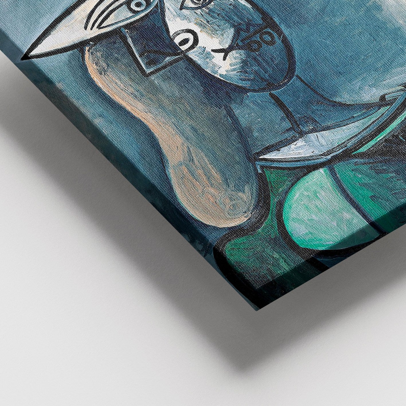 Tela Decorativa Multicolor 100x140 cm com Moldura em Madeira (3–4 cm) – 100% Canvas | DEV6719