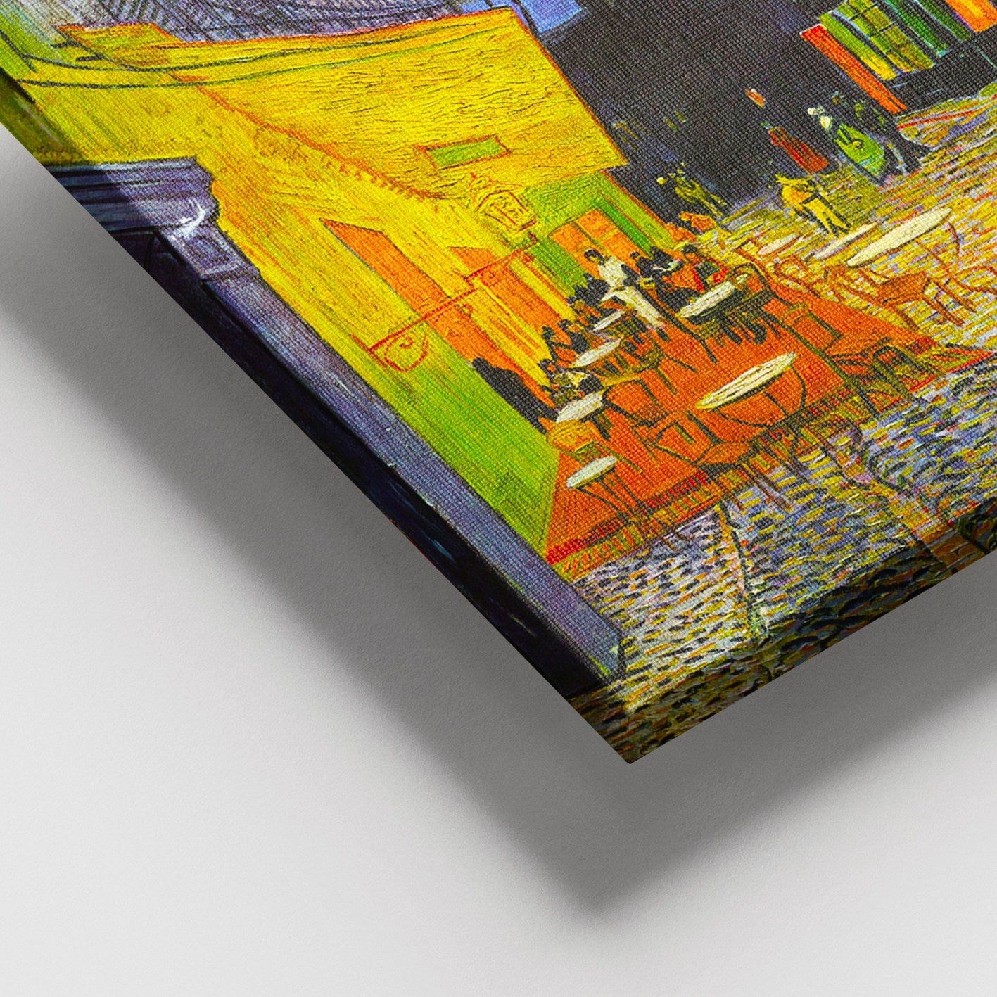 Quadro Decorativo em Tela Multicolor 100x140 cm com Moldura de Madeira (3–4 cm) – 100% Tela – 3,8 kg