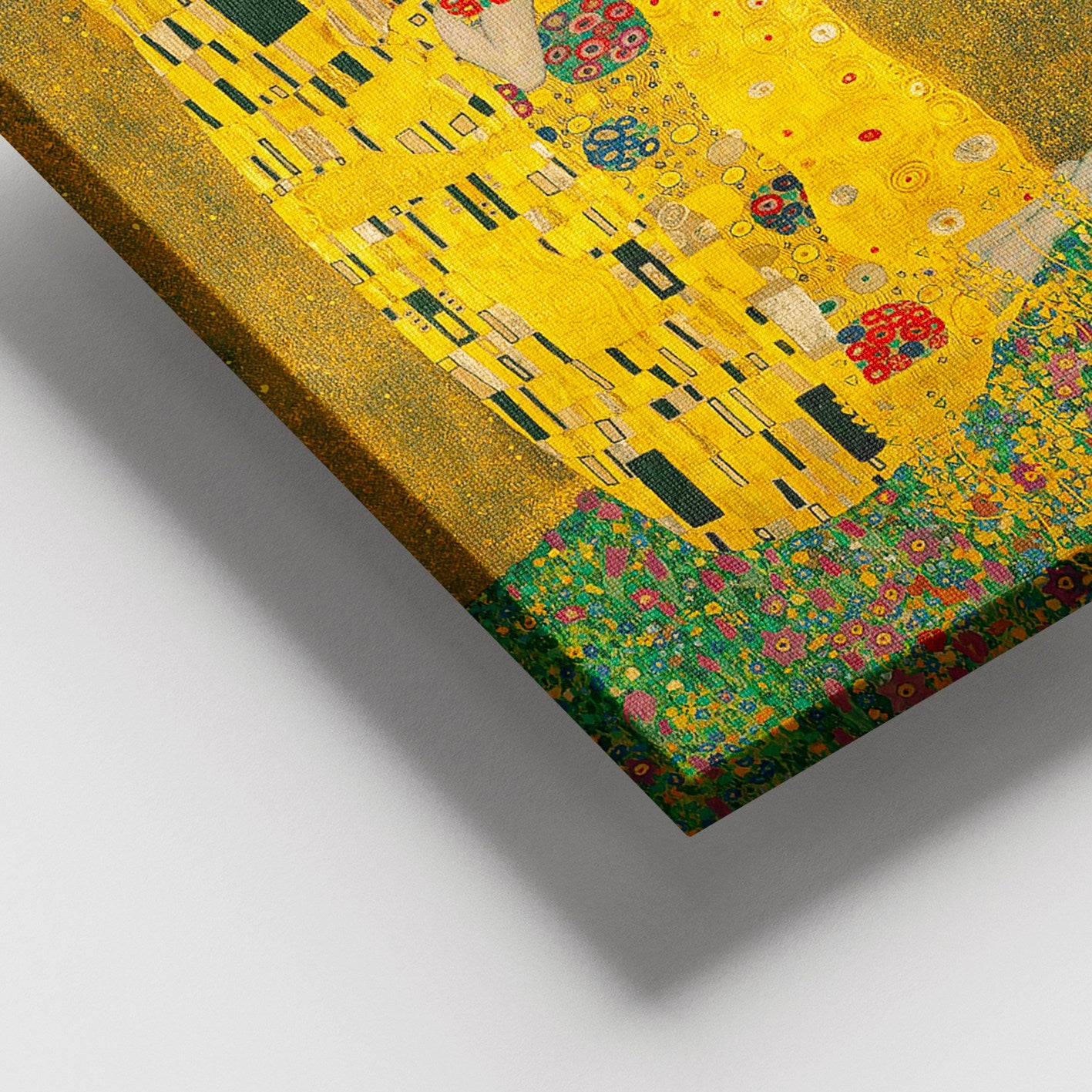 DEV6723 Quadro em Tela Decorativo Multicolorido 100 x 140 cm com Moldura de Madeira (3–4 cm)