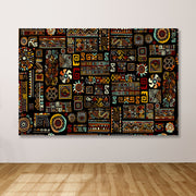 Quadro Decorativo em Tela 100% Canvas, Multicolorido, 100x140 cm, Moldura de Madeira (3-4 cm) – DEV6724