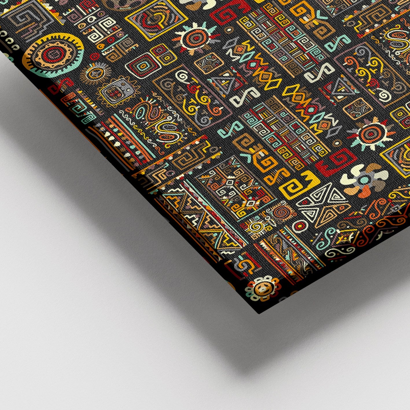 Quadro Decorativo em Tela 100% Canvas, Multicolorido, 100x140 cm, Moldura de Madeira (3-4 cm) – DEV6724