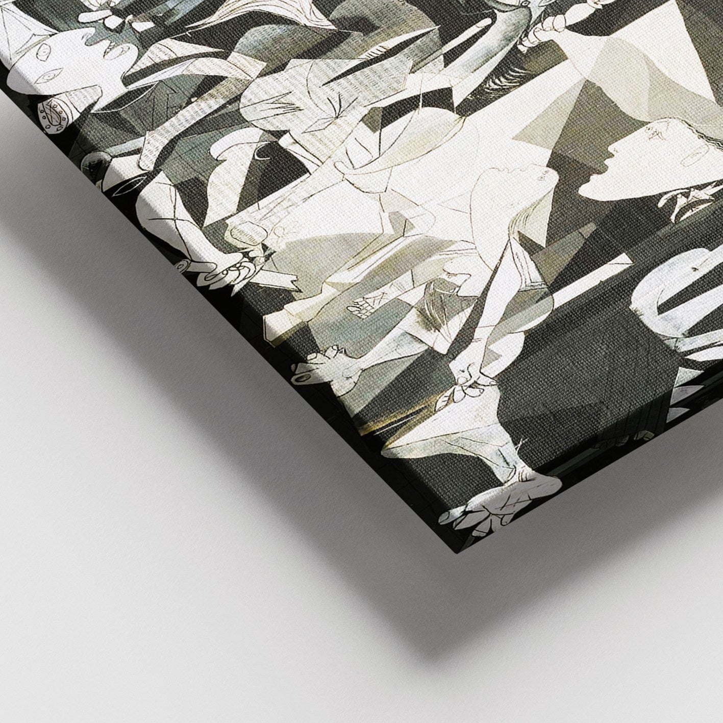 Quadro Decorativo em Tela Multicolor 100x140 cm, 100% Canvas, Moldura de Madeira 3–4 cm | 205DNT2705