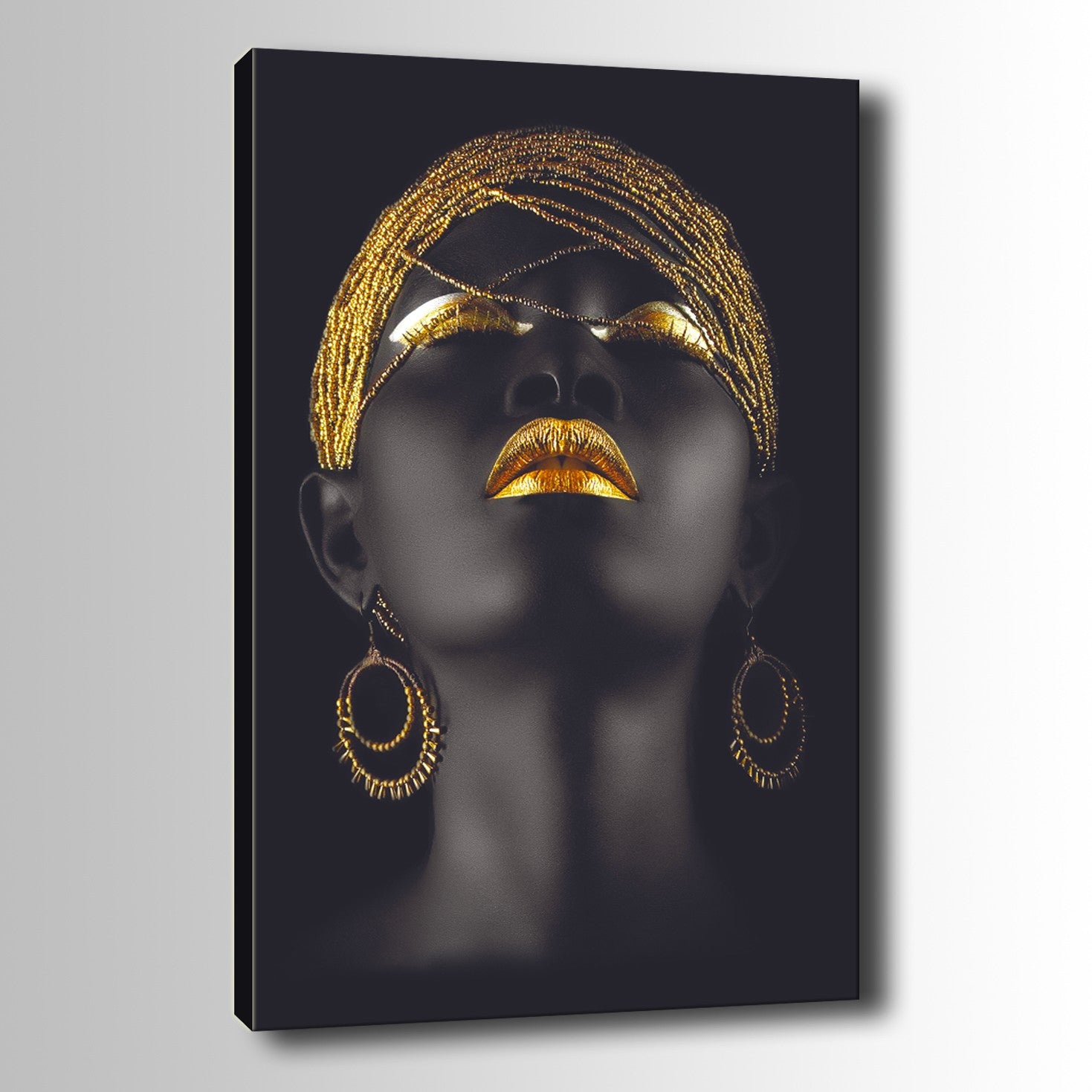 Tela Decorativa Multicolor 100x140 cm em Canvas 100% com Moldura de Madeira (3–4 cm)