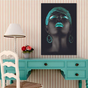 Quadro em Tela Decorativa Multicolor, 100% Canvas, Moldura de Madeira 3–4 cm, 100 x 140 cm