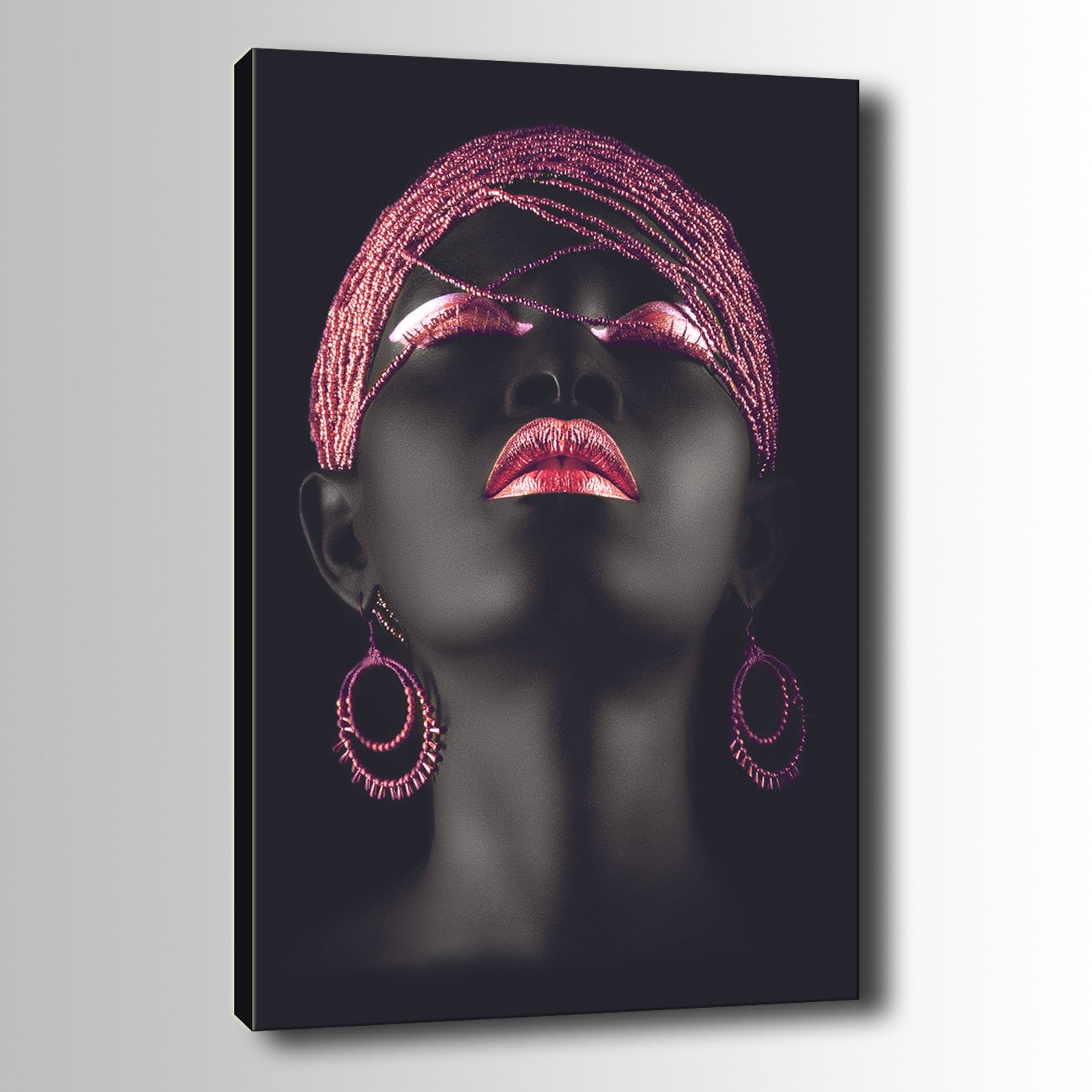 Tela Decorativa em Canvas 100% Multicolor com Moldura de Madeira (3–4 cm) — 100 x 140 cm