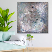 Tela Decorativa Multicolor 140x140 cm | 100% Canvas com Moldura de Madeira (3–4 cm)