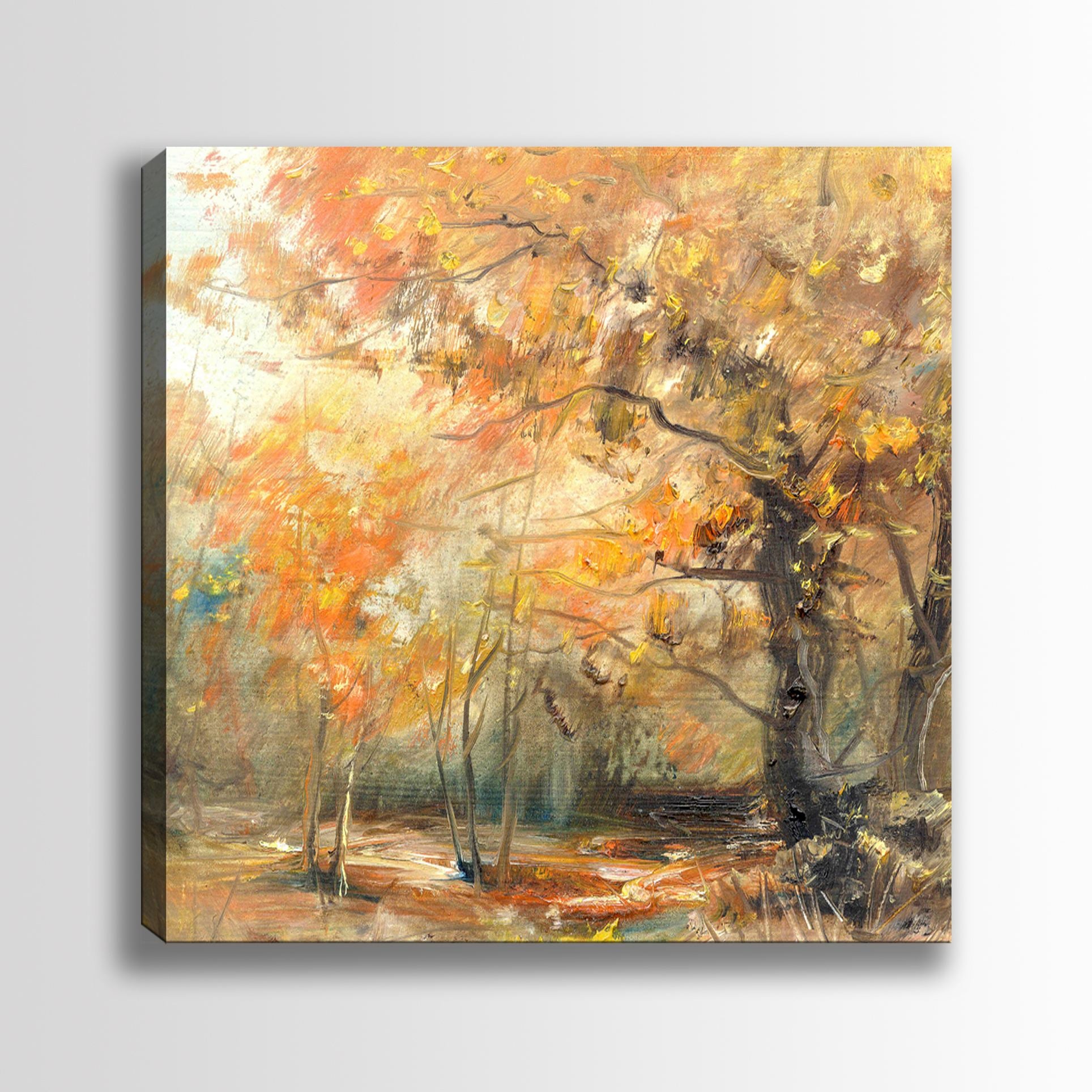 Quadro em Tela Decorativo Multicolor 140x140 cm – 100% Canvas com Moldura de Madeira (3–4 cm)