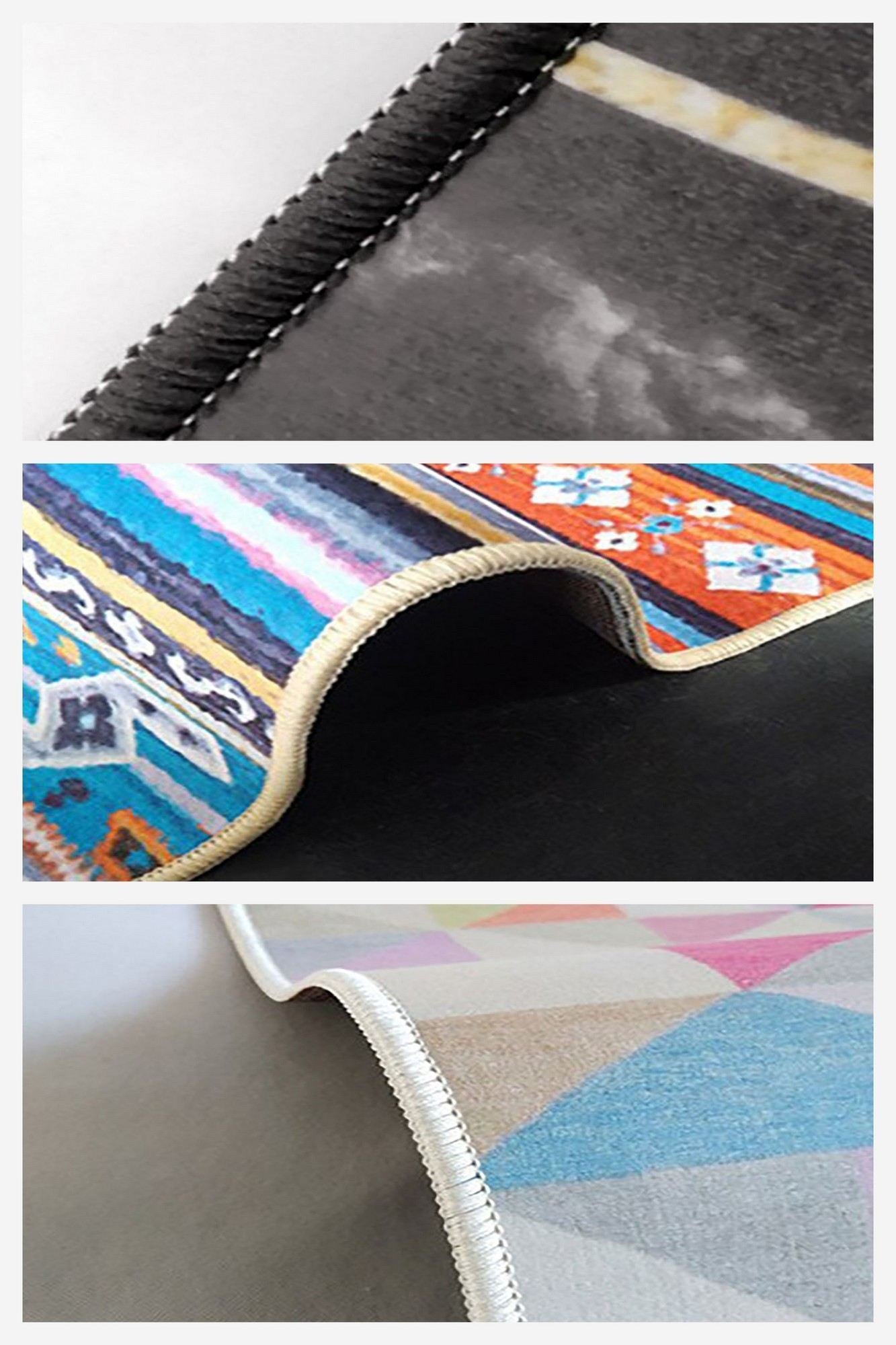 Carpete ecológica – 80 x 150 cm – 100% poliéster