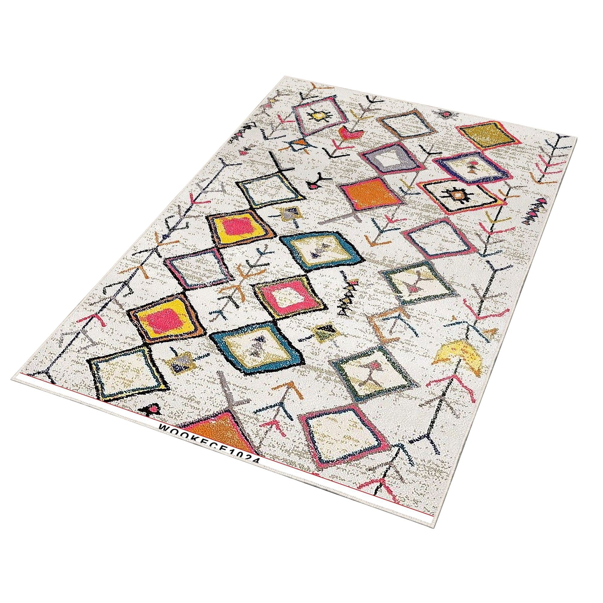 Carpete ecológica – 80 x 150 cm – 100% poliéster