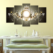 Quadro Decorativo em MDF 100% (5 Peças) Multicolorido – 110 x 60 cm, Espessura 3 mm