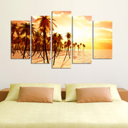 Conjunto de Quadros Decorativos em MDF (5 Peças) Multicolor 5PMDF-10 – Espessura 3 mm, Tamanho Total 110 x 60 cm