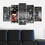 Quadro Decorativo Multicolor em MDF (5 Peças) 110x60 cm, 3 mm – 5PMDF-12