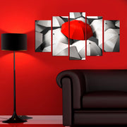 Quadro Decorativo Multicolor em MDF (5 Peças) 3 mm — Conjunto 110 x 60 cm | 5PMDF-42