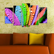 Quadro Decorativo em MDF (5 Peças) Multicolor 110x60 cm, 3 mm — 5PMDF-43