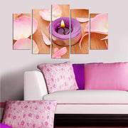 Quadro Decorativo em MDF (5 Peças) Multicolor – 110x60 cm, Espessura 3 mm