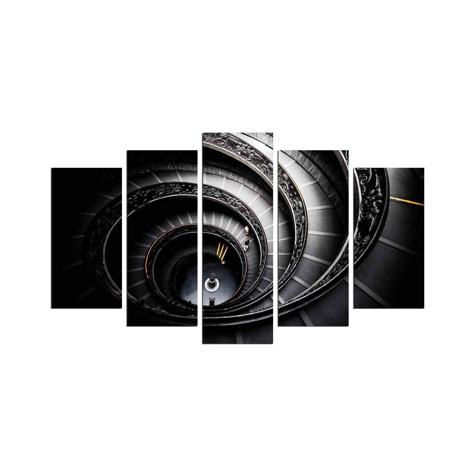 Conjunto de Quadros Decorativos em MDF (5 Peças) Multicolor – 110 x 60 cm, 3 mm (5PMDF-70)