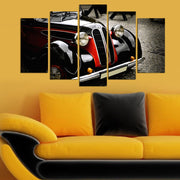 Quadro Decorativo em MDF 5 Peças Multicolor 110x60 cm | 3 mm | 5PMDF-72