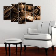 Conjunto de Quadros Decorativos em MDF (5 Peças), Multicor, 110x60 cm – 5PMDF-75