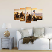 Quadro Decorativo Multicolor em MDF – Conjunto de 5 Peças (110 x 60 cm, 3 mm) 5KPDMDF-2