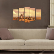 Quadro Decorativo Multicolor em MDF (5 Peças) 110x60 cm – 5NTVMDF-2