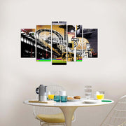 Conjunto de Quadros Decorativos Multicolor em MDF 100% (5 Peças) 110 x 60 cm, 3 mm