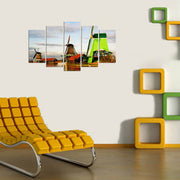 Quadro Decorativo em MDF Multicolor (5 Peças) 5PMX-018 – 110 x 60 cm