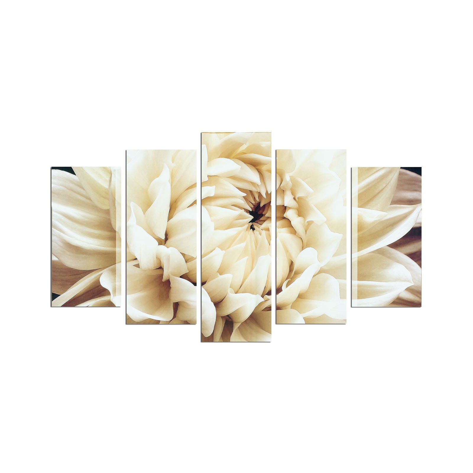 Quadro Decorativo em MDF Multicolor – Conjunto 5 Peças, 110x60 cm (5PMX-035)