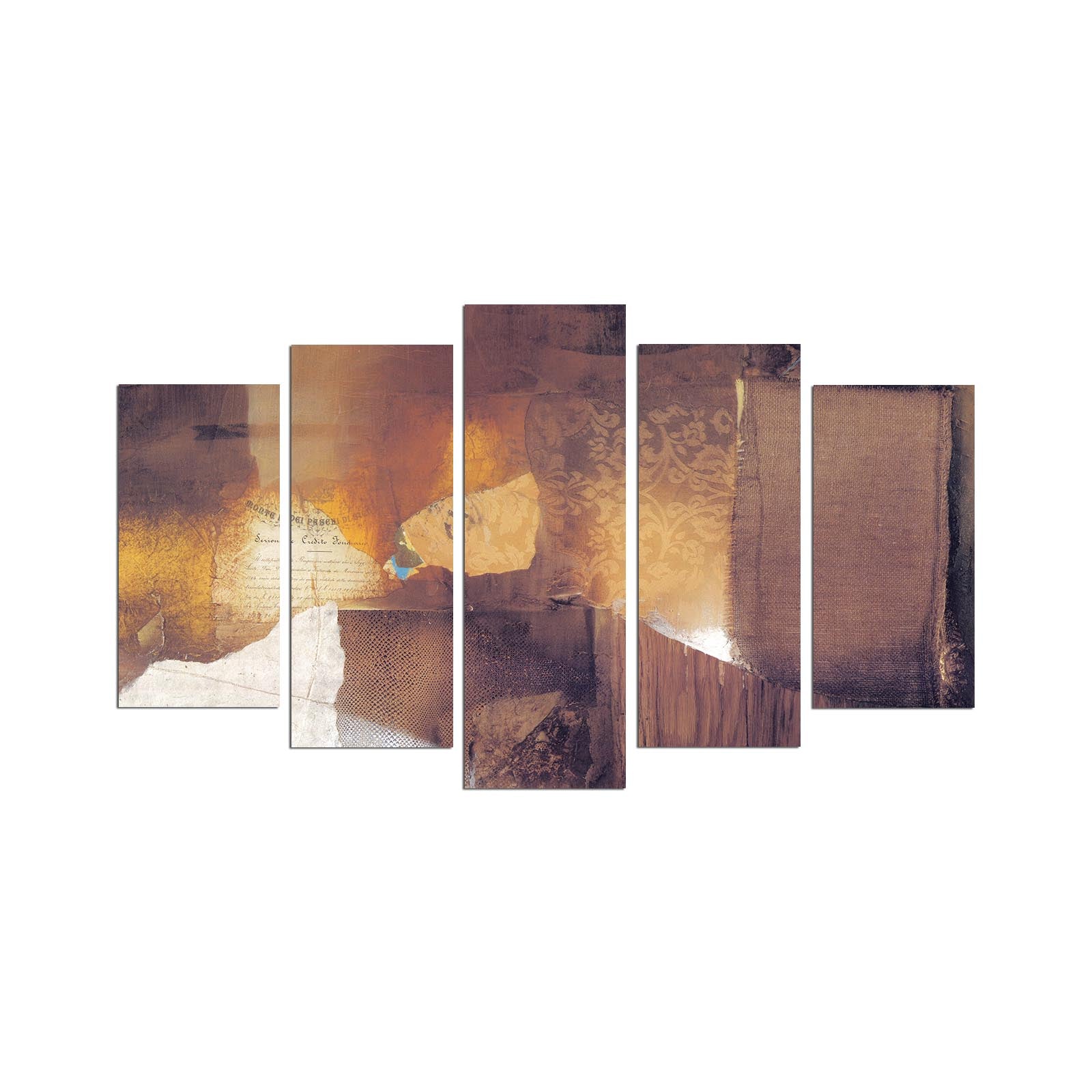 Quadro Decorativo Multicolor em MDF (5 Peças) 110x60 cm – 5PMX-036