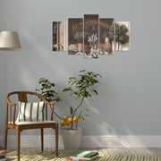 Quadro Decorativo Multicolor em MDF (5 Peças) 5PMX-039 – 110x60 cm, MDF 3 mm